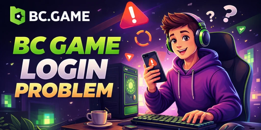 BC Game Login Problem